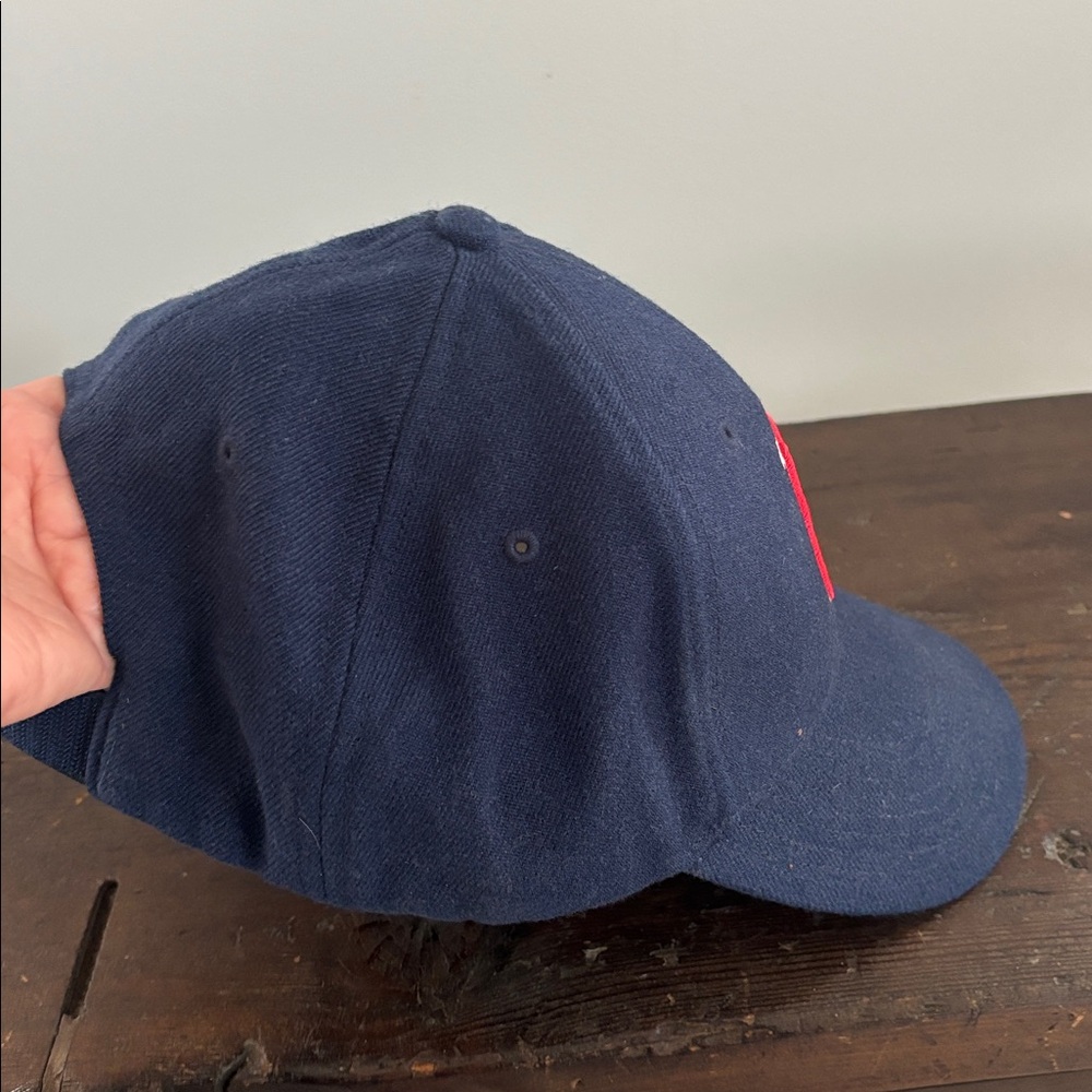 NEW Nike Boston Red Sox MLB Heritage 86 Heritage Adjustable Hat - Navy Blue - Picture 3 of 7